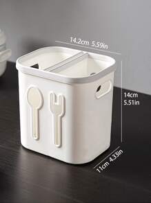 1pc Multifunction Cutlery Drain Rack