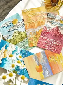 30入組景觀圖案明信片