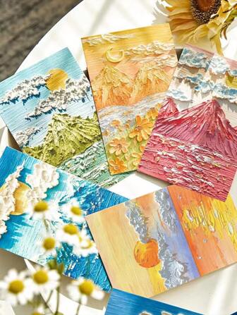 30入組景觀圖案明信片