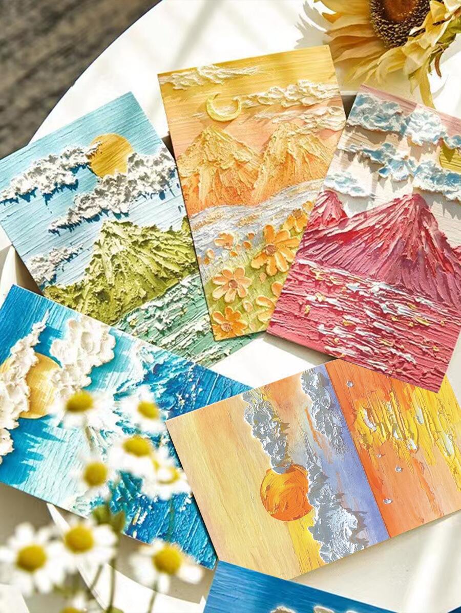 30入組景觀圖案明信片