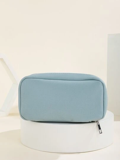 PU皮紋理方形化妝包，化妝品收納盒，化妝品盒