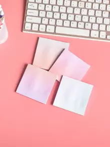 MOKA 1pc Gradient Color Random Sticky Note - Multicolor - View 1