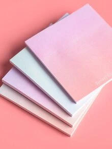 MOKA 1pc Gradient Color Random Sticky Note - Multicolor - View 5
