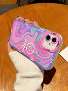 Abstract Fluid Pattern Phone Case - Multicolor - View 4