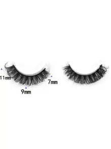 Himirell 10pairs Separated False Eyelashes Strip Lashes,Lashes,Eyelashes,Fake Lashes - Black - View 4