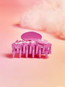 SHEIN X Care Bears 字母和卡通元素裝飾的可愛發卡