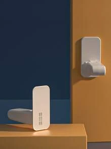 1 pieza Cerradura de seguridad multifuncional unicolor - Blanco - Ver 5