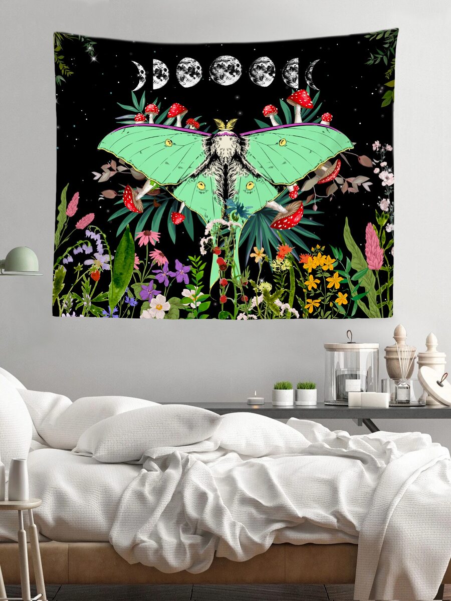 Tấm thảm in hoa - Nhiều màu - Xem 1