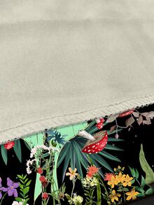 Tấm thảm in hoa - Nhiều màu - Xem 7