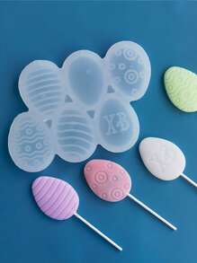 1 pieza Molde de caramelo huevo - Blanco - Ver 4