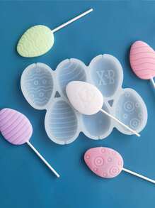 1 pieza Molde de caramelo huevo - Blanco - Ver 5