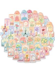 50 cái DIY Flower Sticker - Nhiều màu - Xem 5