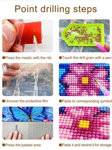 1set PMMA DIY Diamond Painting Without Frame, Modern Figure Graphic DIY Diamond Painting For Home