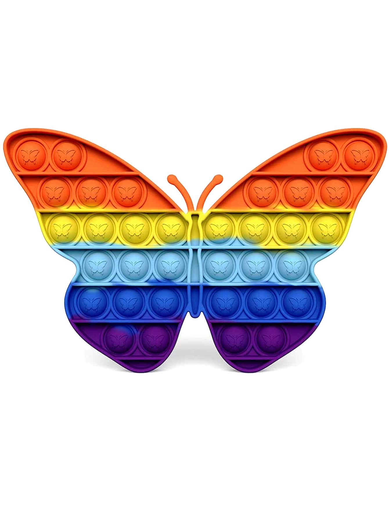 1pc Butterfly Shape Push Pop Fidget Toy 