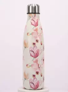 1入組花朵印花絕緣杯子 - 彩色 - 查看 1