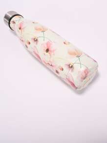 1入組花朵印花絕緣杯子 - 彩色 - 查看 4