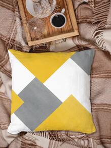 Geometric Pattern Cushion Cover, Modern Polyester Throw Pillow Cover For Bedroom Living Room Sofa, Pillow Insert Not Included - Multicolor - View 8