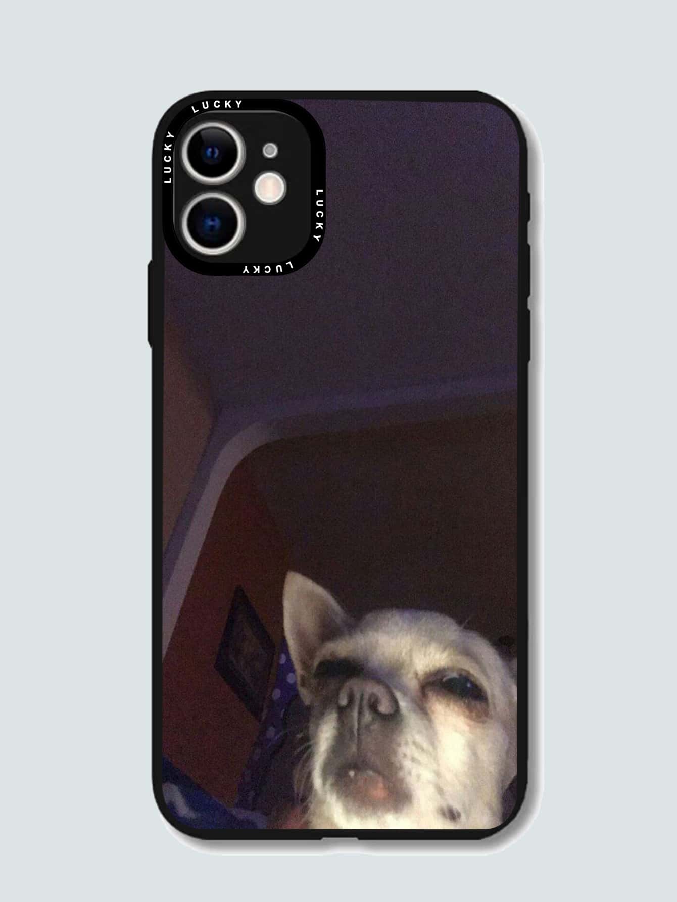 Dog Pattern Phone Case - Multicolor - View 1