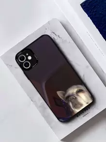 Dog Pattern Phone Case - Multicolor - View 3