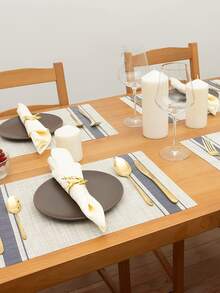 1入組線細節餐墊 - 彩色 - 查看 4