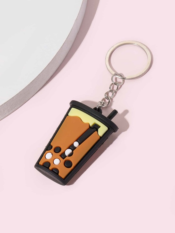 Bubble Tea Charm Keychain SHEIN USA