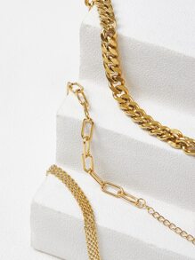 MOTF PREMIUM 3PCS MINIMALIST CHAIN BRACELET