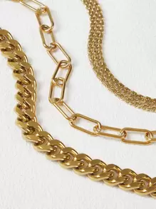 MOTF PREMIUM 3PCS MINIMALIST CHAIN BRACELET