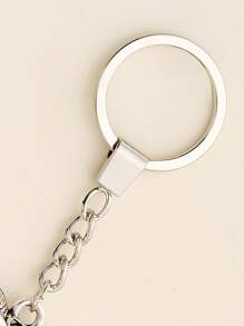 Cute Elephant Keychain, Vintage Thai Elephant Keychain, Gift For Mother, Father, Friends Car Accessories Goth Y2k Gifts For Mother, Father, Graduation, And Teacher - Silver - View 4