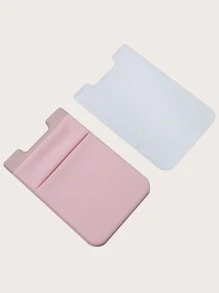 Solid Adhesive Card Holder Bag - Pink - View 4