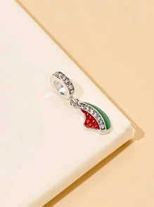 Mặt dây chuyền tự làm dưa hấu Rhinestone - Nhiều màu - Xem 2