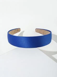 1 Peça Tiara de Acrílico Sólido na Cor de Macaron, Versão Larga Faixa de Cabeça Casual, Tiara, Argola para Cabelo