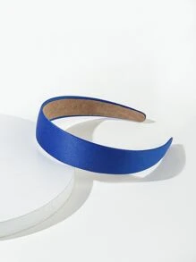 1 Peça Tiara de Acrílico Sólido na Cor de Macaron, Versão Larga Faixa de Cabeça Casual, Tiara, Argola para Cabelo