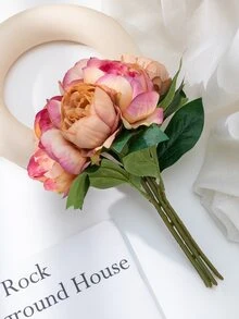 1 haz Peonía artificial - Multicolor - Ver 2