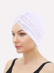 1件装女士头巾帽，帽子，包头巾帽，阿拉伯帽，适合婚礼、日常居家使用