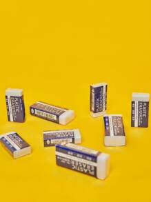 4入組/包白色2b鉛筆橡皮 - 彩色 - 查看 2