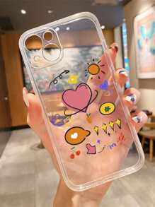 Heart Pattern Phone Case,International Version, Not The Domestic Version - Multicolor - View 2