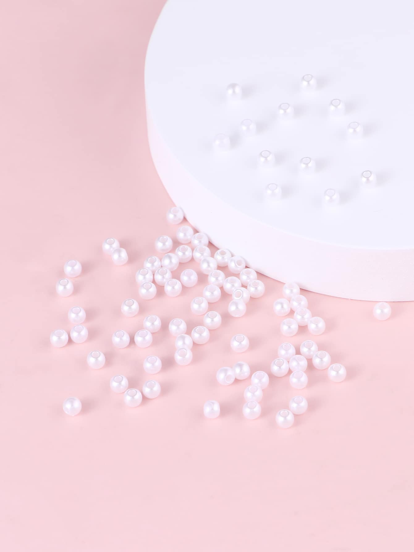 420入組珍珠DIY首飾配件 - 白色 - 查看 1