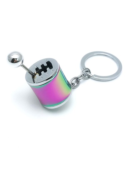 1 pezzo Portachiavi colorato da uomo, accessorio per auto, ciondolo per borsa, zaino per la scuola, stile gotico carino Y2K