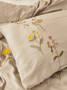 1. Bộ ga trải giường thêu hoa, bộ vỏ chăn phong cách Bohemian, bộ vỏ chăn phong cách Bohemian màu be, 3 món, bộ vỏ chăn thêu hoa kiểu trang trại cổ điển, quà tặng cho phái nữ, bộ ga trải giường jacquard mềm mại cho mọi mùa. - Màu Khaki - Xem 6