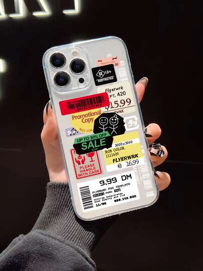 ラベル プリント スマホケース