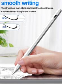 可充電觸控筆適用於蘋果和安卓 - 白色 - 查看 5