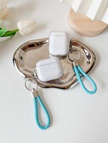 Clear Case Compatible With AirPods With Lanyard - Clear - View 2