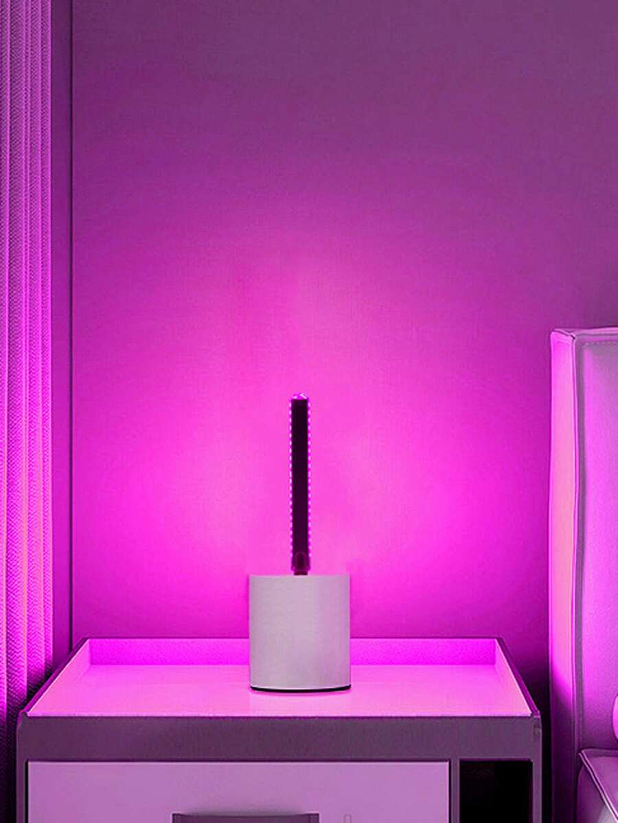 1 件 24LED 粉色灯 USB 灯 氛围灯 房间装饰照明 补充照明 无开关灯管 - 粉色 - 查看 1