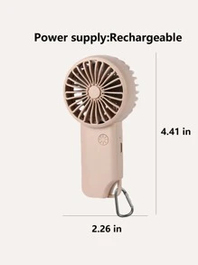 1入組電動手持扇 - 駝色 - 查看 3