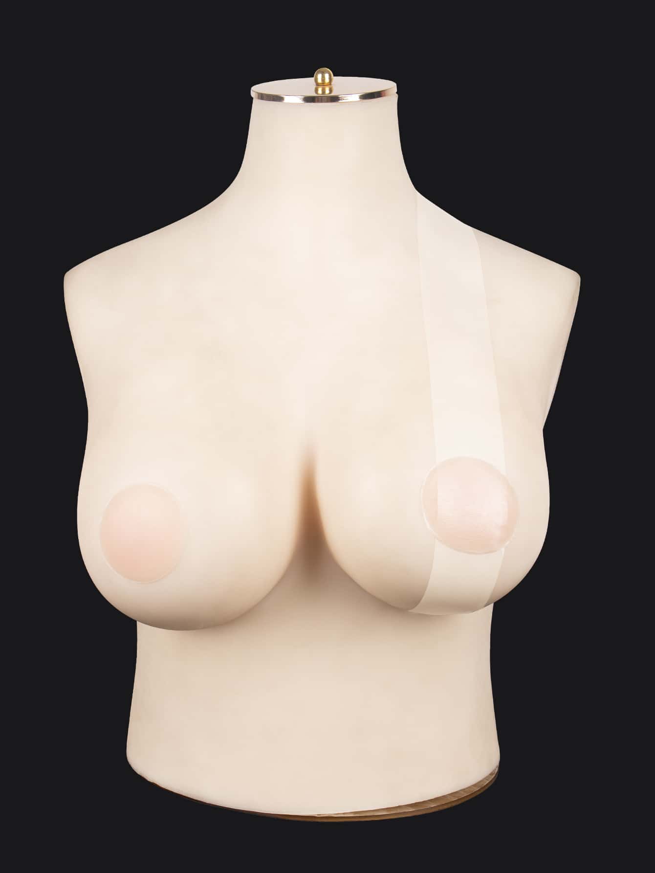 Plus 1pair Nipple Cover With 1roll Adhesive Breast Tape - Multicolor - View 1