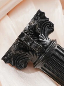 Roman Column Decorative Object - Black - View 3