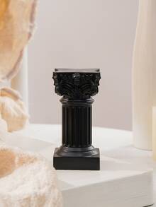 Roman Column Decorative Object - Black - View 5