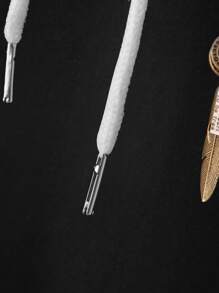 Manfinity Hypemode Tops Nam Dây kéo Sọc ca rô Sẵn sàng - màu đen - Xem 3