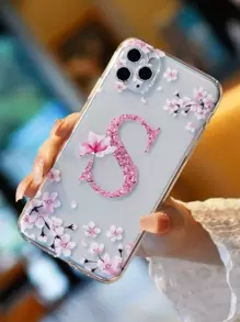 春夏字母图案透明手机壳 适用于 iPhone 15/15Pro/15Plus/15Promax - 彩色 - 查看 2