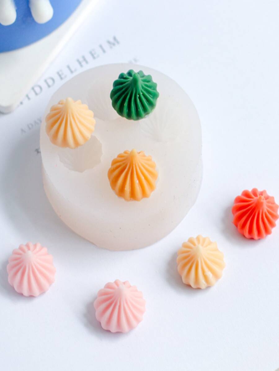 1入組4 孔DIY矽膠模具 - 無色 - 查看 1